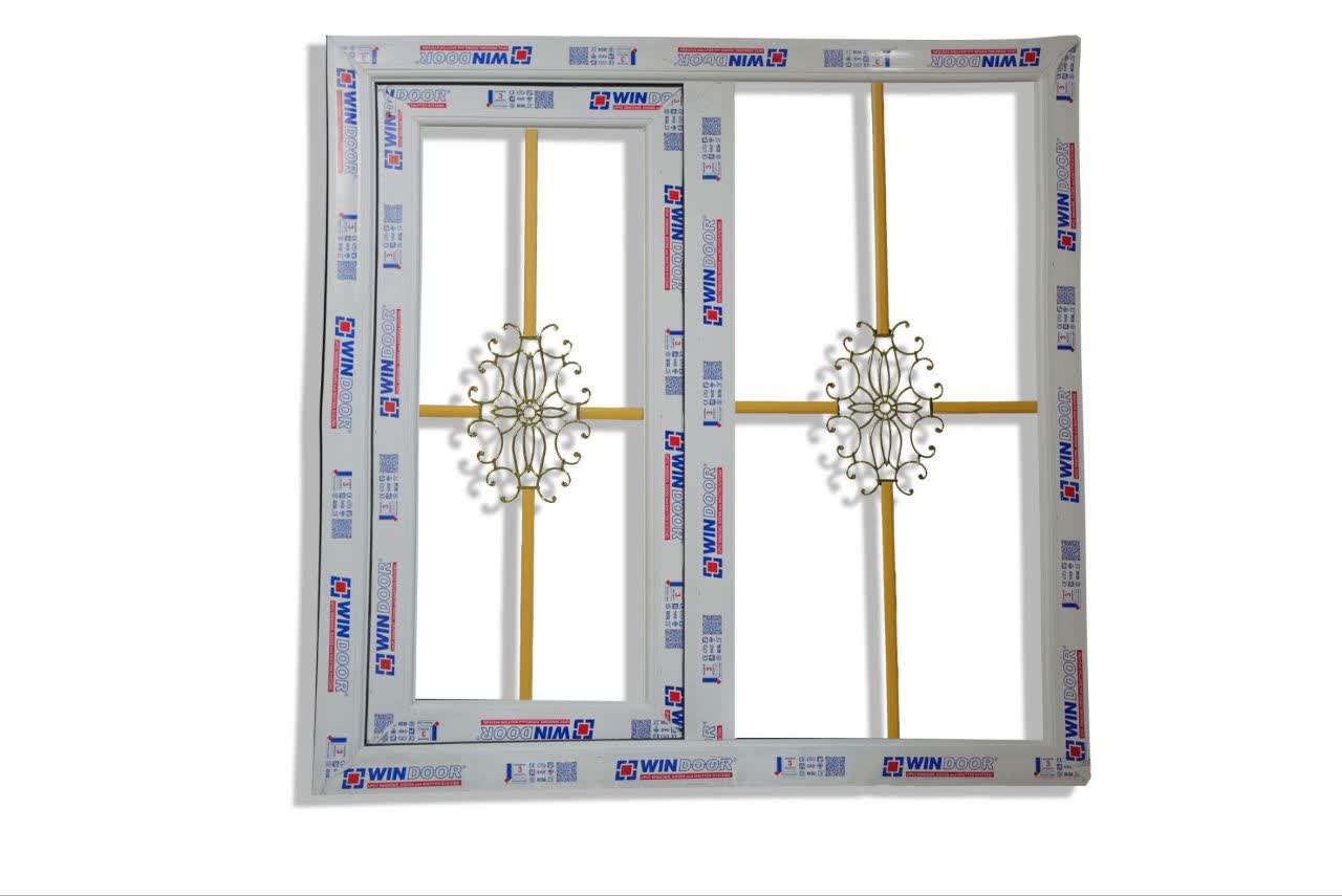 پنچره پی وی سی pvc 100*100