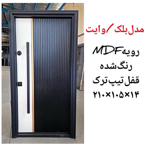 درب ضد سرقت مدل بلک / وایت مدل Z150